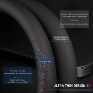 Car Leather Steering Wheel Cover Anti-slip - Image 2