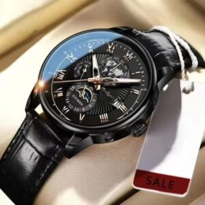 Luxury Mens Waterproof Chronograph Watch