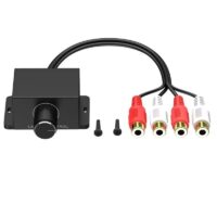 Durable Car Speaker Amplifier Bass RCA Remote Volume Control LC-1