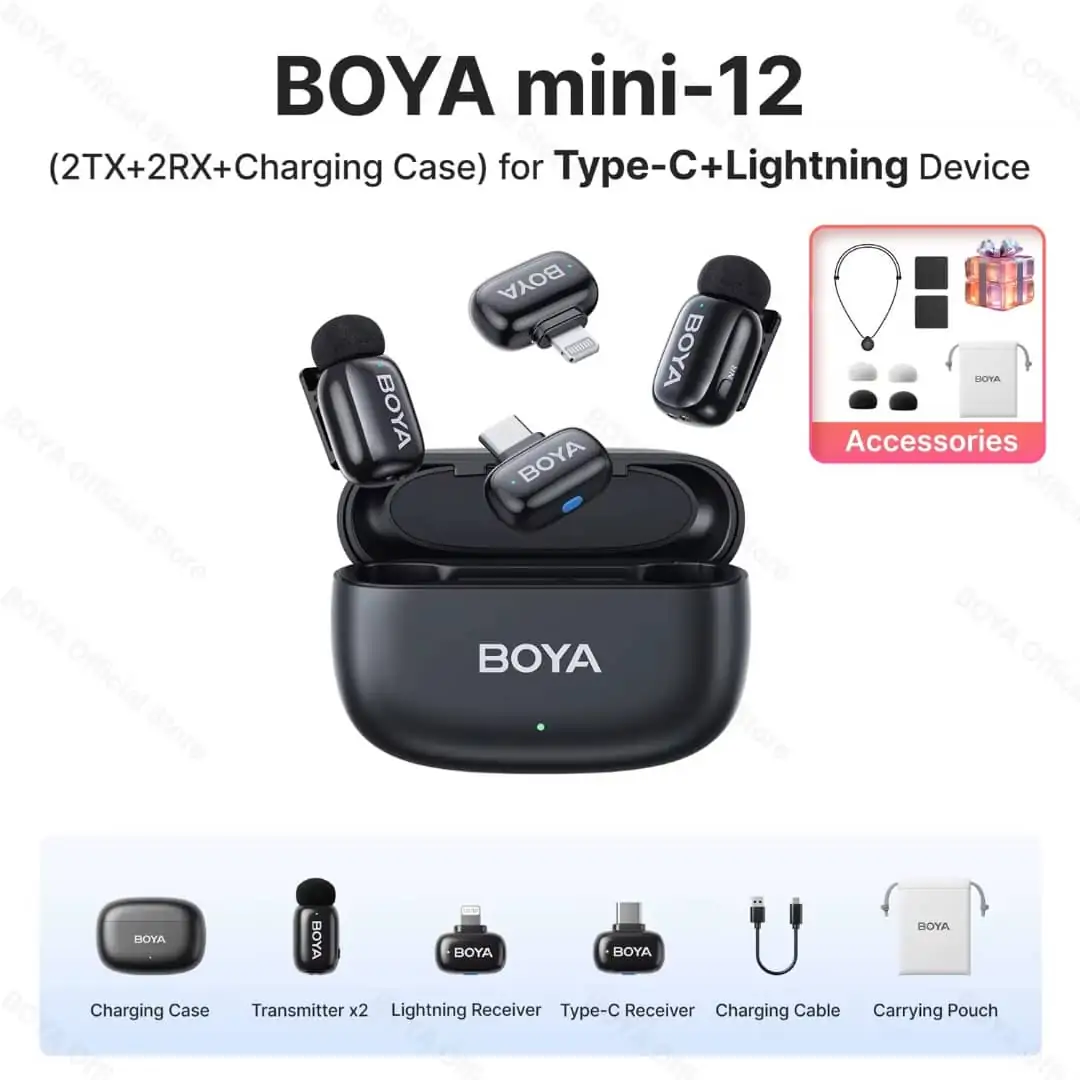 BOYA Mini Wireless Microphone