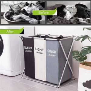 Grids Foldable Laundry Basket