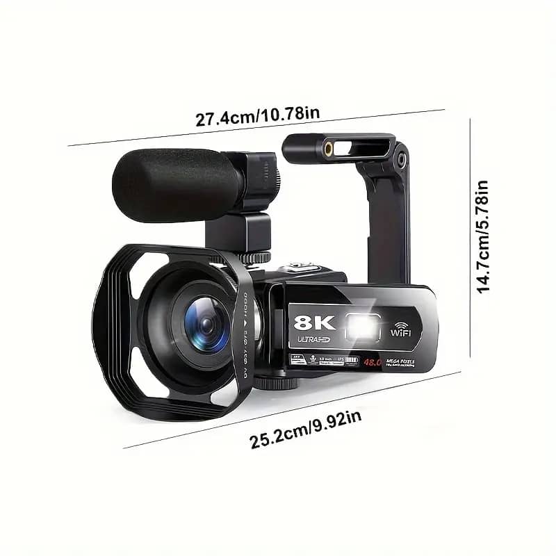 Professional 8K Video Camera