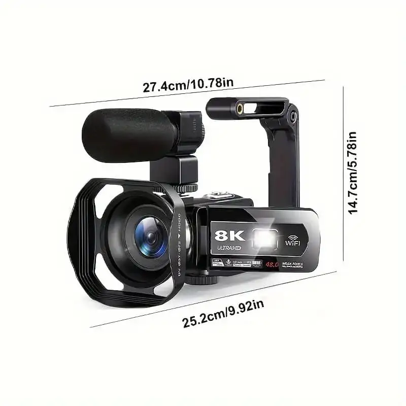 Professional 8K Video Camera