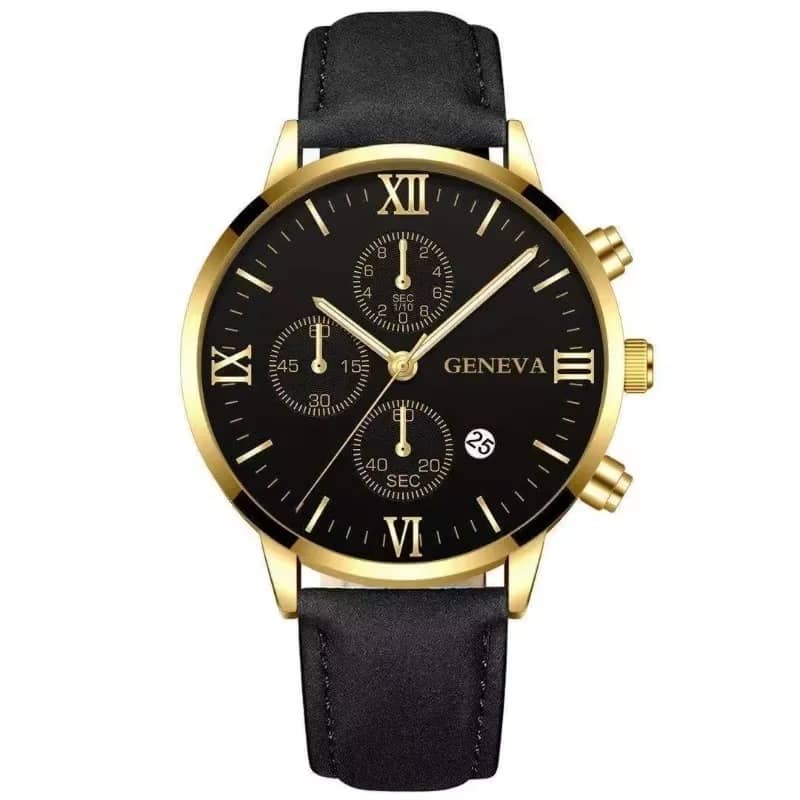 Geneva Men’s Luxury Sport Wristwatch