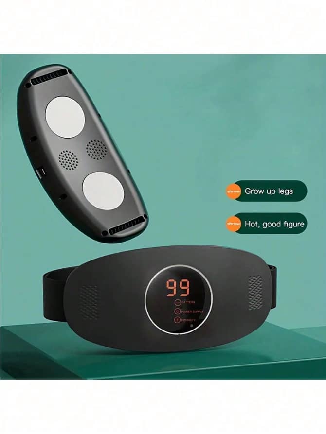 1PC Portable Electric Waist Massager for Abdominal Fitness