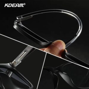 KDEAM Men’s Square Sunglasses KD393 - Image 5