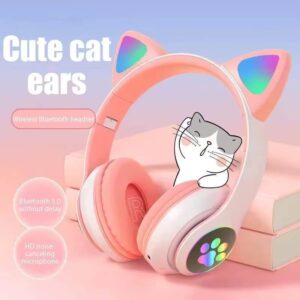 JST-28 Wireless Cat Ear Bluetooth Headphones - Image 4