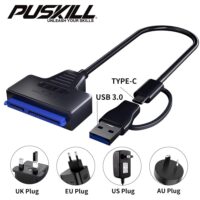 USB 3.0/Type-C to SATA III Adapter