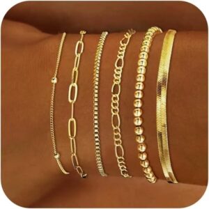 Gold Plated Waterproof Bracelet Set - Image 4