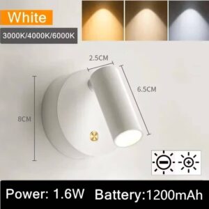 LED USB Rechargeable Magnetic Wall Light - Image 6