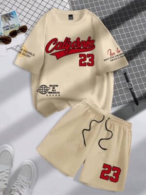 Men’s Printed T-Shirt & Shorts Set - Image 6