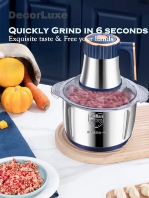 DecorLuxe Magic Grinder M13 Electric Chopper