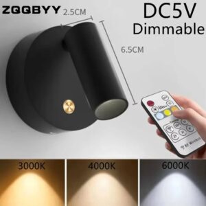 LED USB Rechargeable Magnetic Wall Light