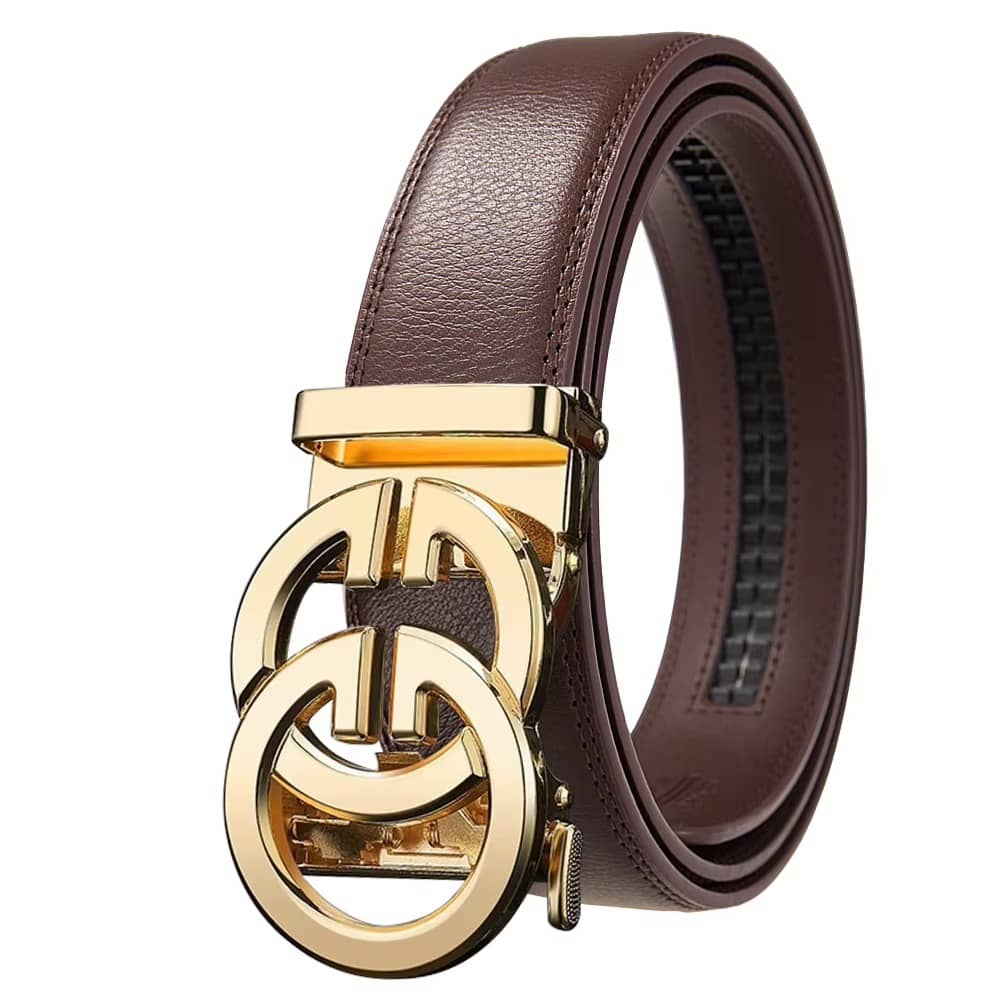 Luxury Brand Genuine Leather Automatic Belt