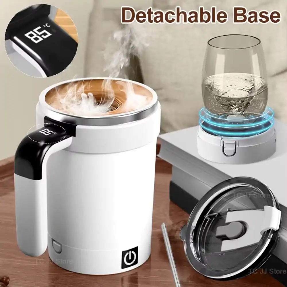 Automatic Stirring Magnetic Coffee Mug