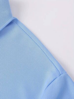 Mens Solid Color Short Sleeve Polo Shirts - Image 8