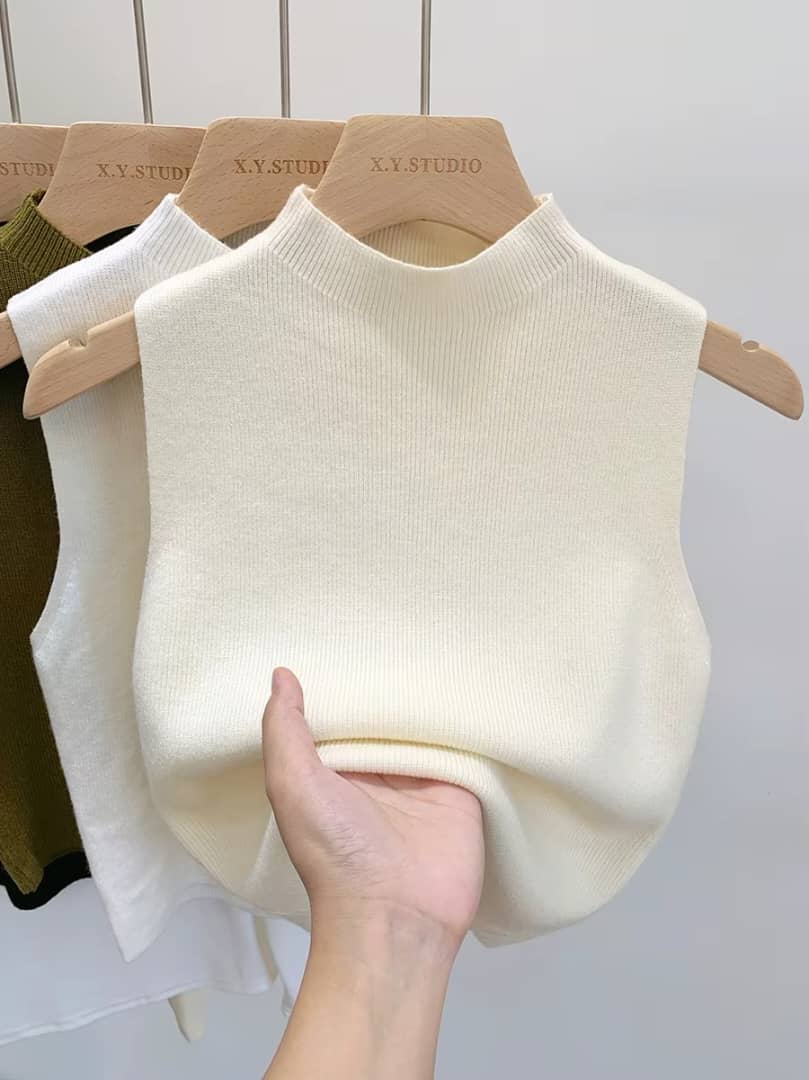 Women Knitted Tank Top