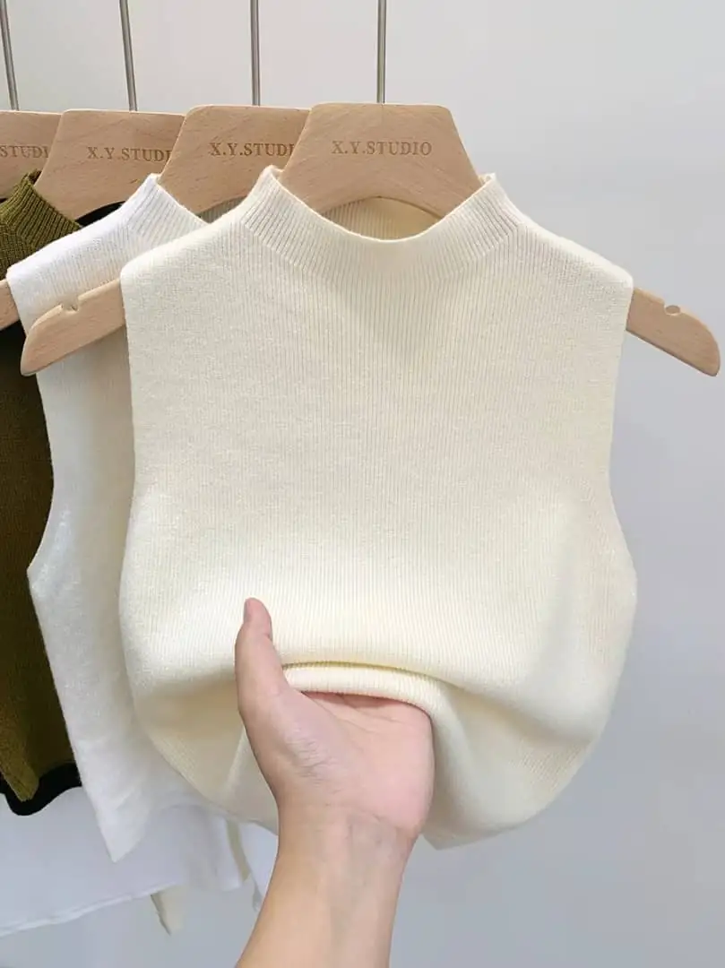 Women Knitted Tank Top
