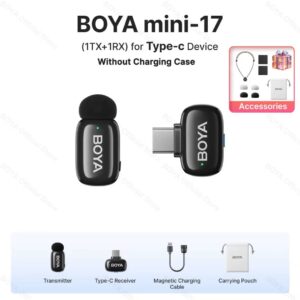 BOYA Mini Wireless Lavalier Lapel Microphone - Image 3