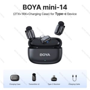BOYA Mini Wireless Lavalier Lapel Microphone - Image 7