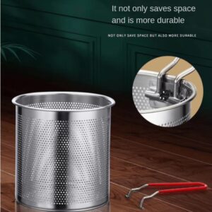 4-Piece Stainless Steel Fry Basket Set - Image 4