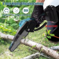 6 Inch Electric Saw Rechargeable Cordless Chainsaw