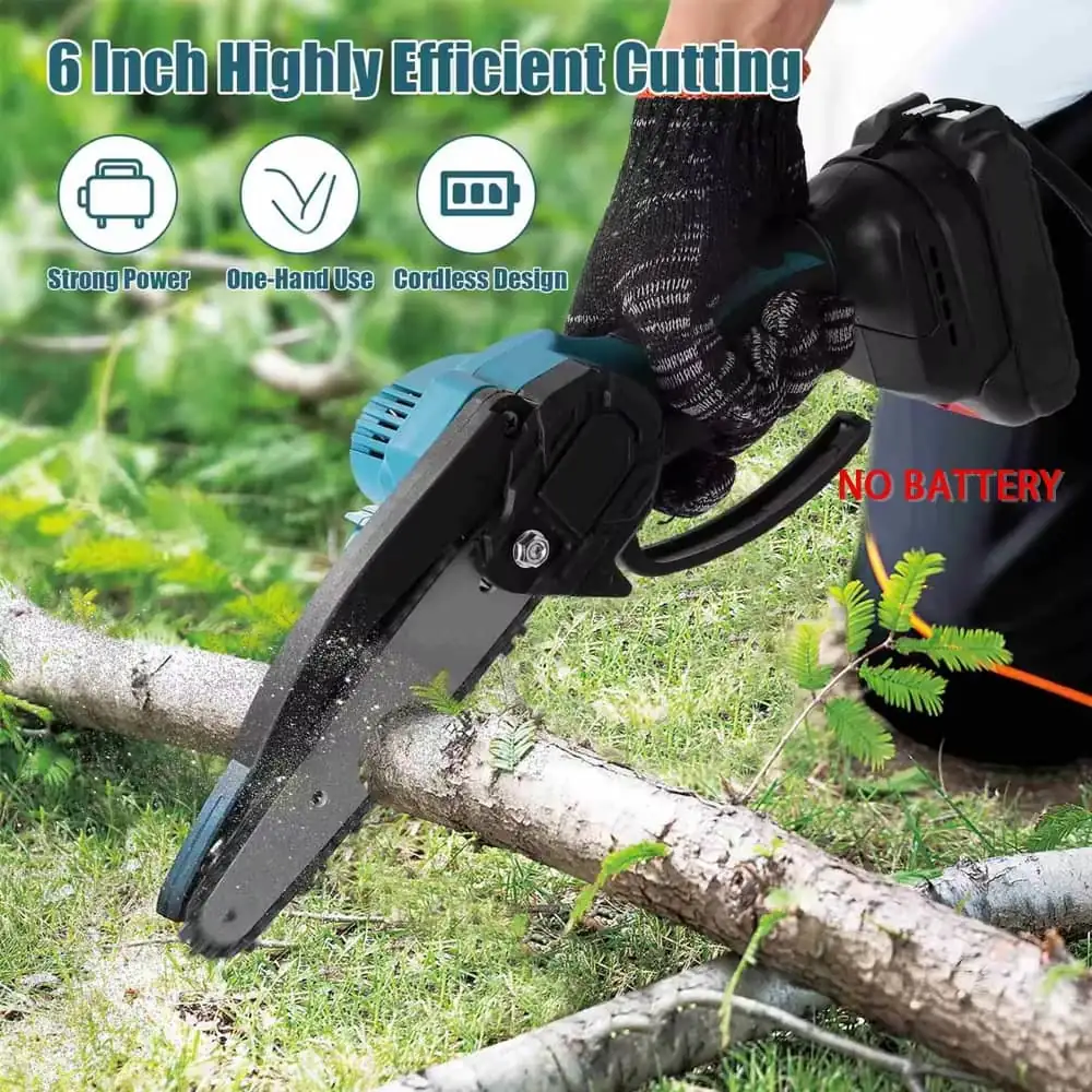 6inch Rechargeable Chainsaw