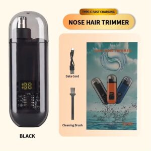 Mini Electric Nose Hair Clipper 2-in-1 - Image 2