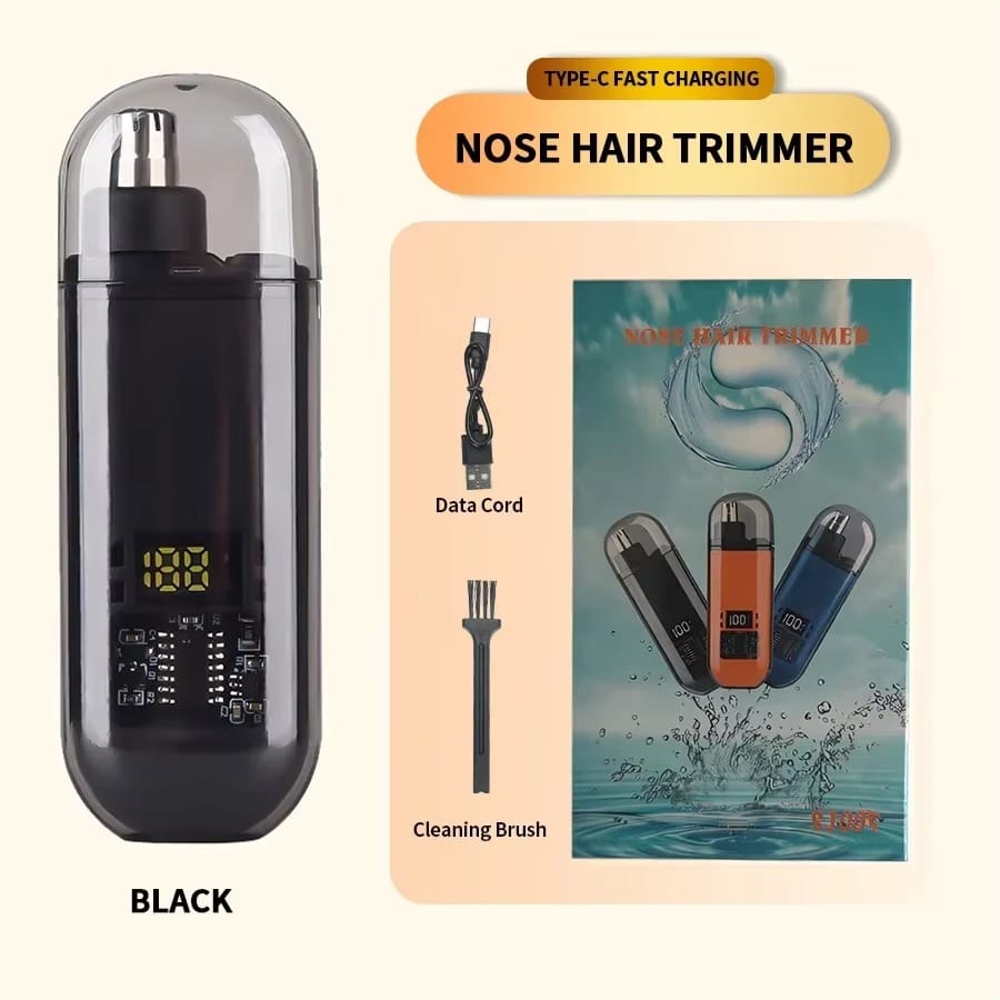 Mini Electric Nose Hair Clipper 2-in-1