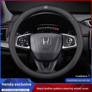 Car Leather Steering Wheel Cover Anti-slip - Image 6