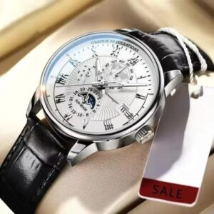 Luxury Mens Waterproof Chronograph Watch