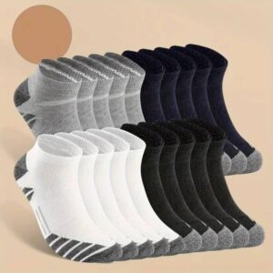 Mens 10-Pair Cotton Sports Sock Set - Image 3