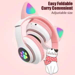 JST-28 Wireless Cat Ear Bluetooth Headphones - Image 8