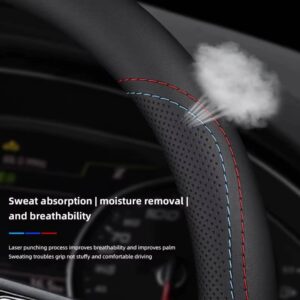 Car Leather Steering Wheel Cover Anti-slip - Image 8