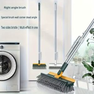 Floor Brush with Long Handle 5 in 1 Deep Cleaning Tool