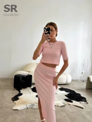 SINGREINY Casual Two Piece Set - Image 3