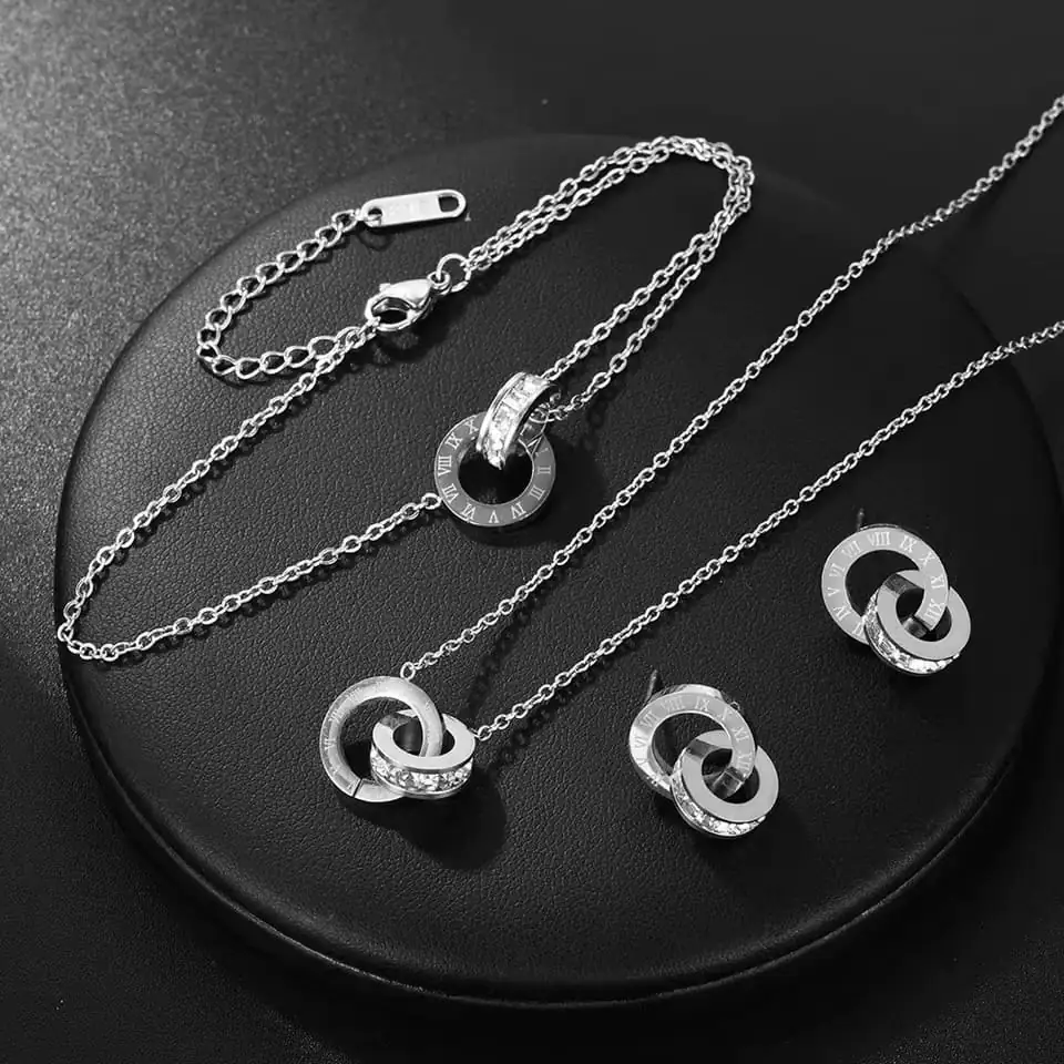 3 PCS Roman jewelry set