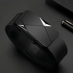 Mens Automatic Leather Belt - Image 4