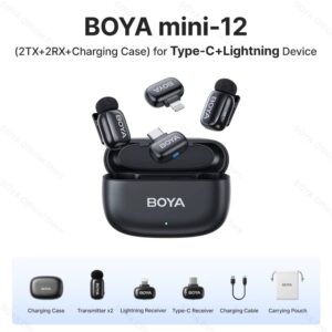 BOYA Mini Wireless Lavalier Lapel Microphone - Image 8