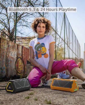 MLOVE P3 Outdoor Bluetooth Speaker - Image 4