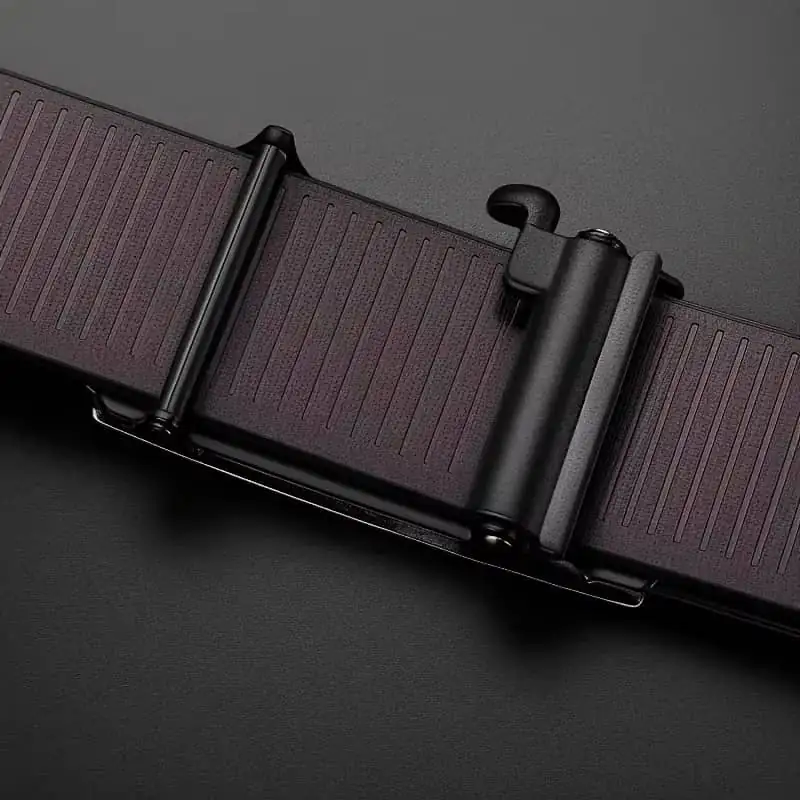 Mens Automatic Leather Belt
