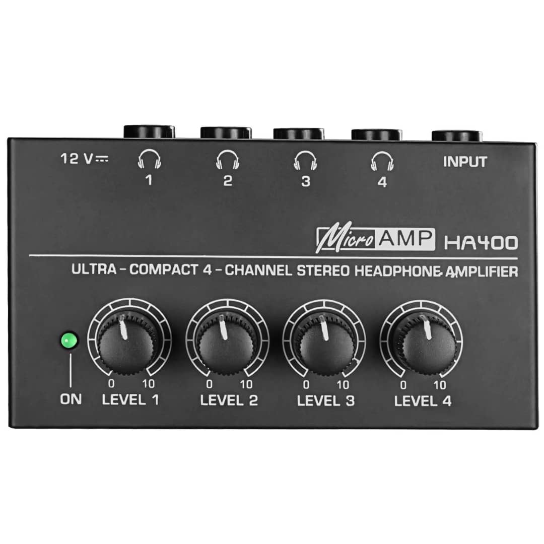 Ultra-Compact 4-Channel Headphone Amplifier