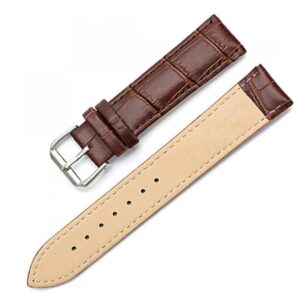 Unisex Faux Leather Watch Strap Band