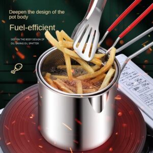 4-Piece Stainless Steel Fry Basket Set - Image 7