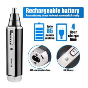 4-in-1 Rechargeable Nose/Beard Trimmer