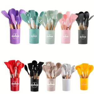 Silicone Kitchen Utensils Set - Image 4