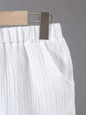 Boys’ Textured Fabric Short-Sleeved Set - Image 5