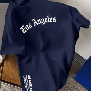 Men’s Loose Cotton Printed T-Shirt - Image 6