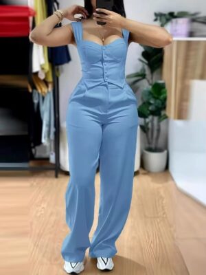 Chic Women Suit Y2K Two Piece Set - Image 3