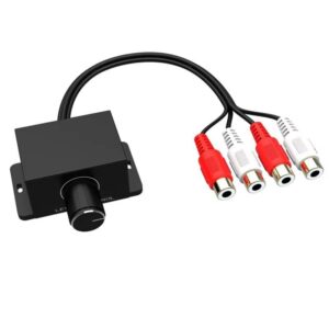 Durable Car Speaker Amplifier Bass RCA Remote Volume Control LC-1 - Image 2